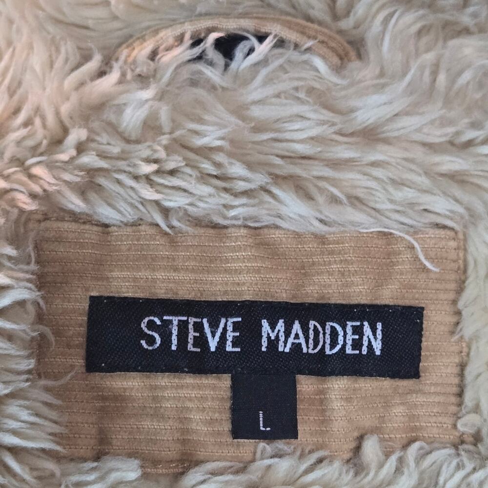Steve Madden Corduroy Penny Lane Coat Size Large - Picture 8 of 10